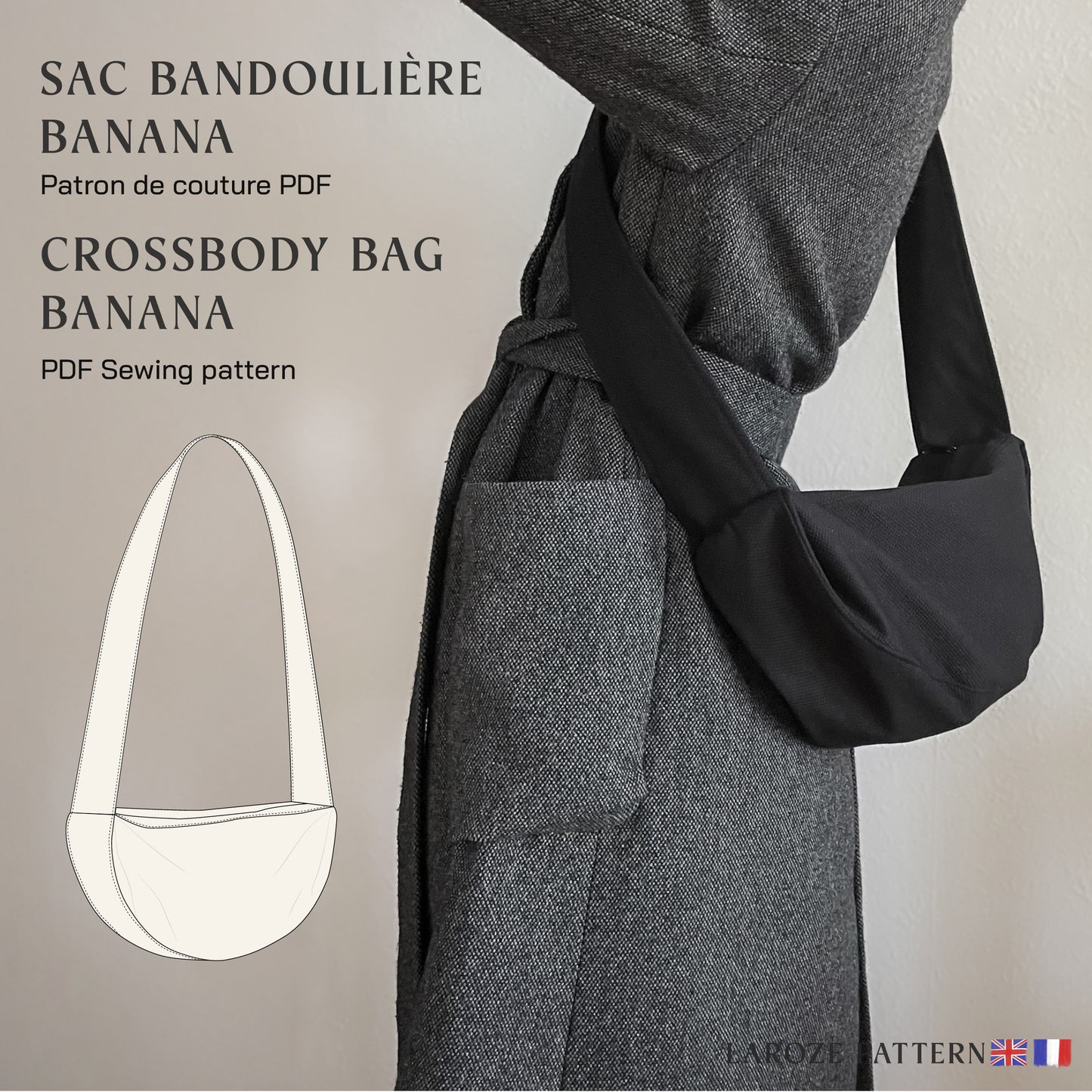 Patron PDF | Sac bandoulière