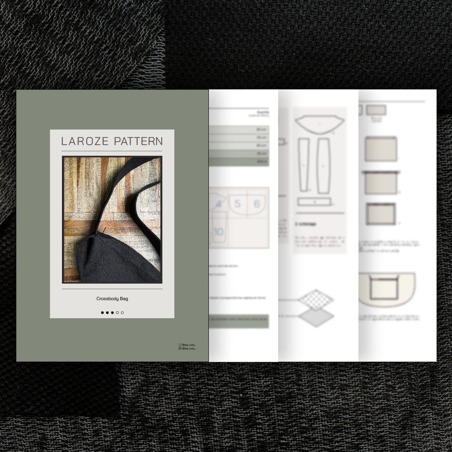 Patron PDF | Sac bandoulière